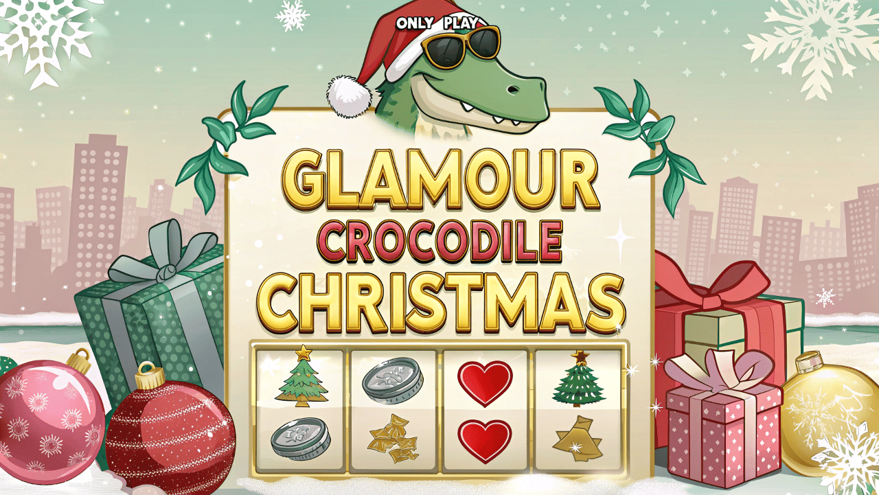 Glamour Crocodile Christmas